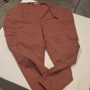 Maurices Men's Cargo Jogger Pants — Rust Brown